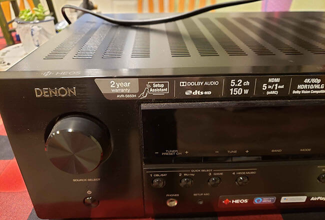 Denon Receiver Troubleshooting Blinking Red Light