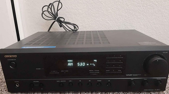 Onkyo Receiver Turns on