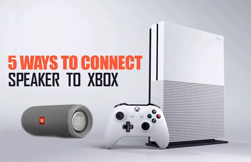 how to connect speakers to xbox