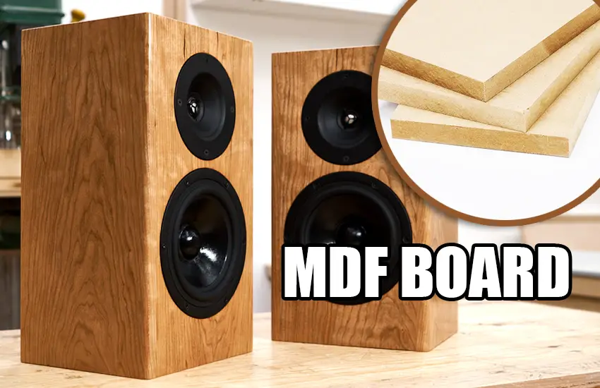 Best wood for speaker box - MDF BOARD