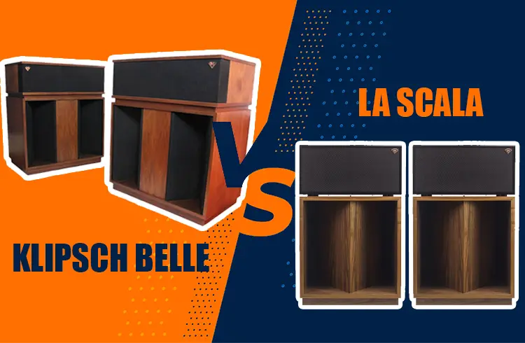 klipsch belle vs la scala