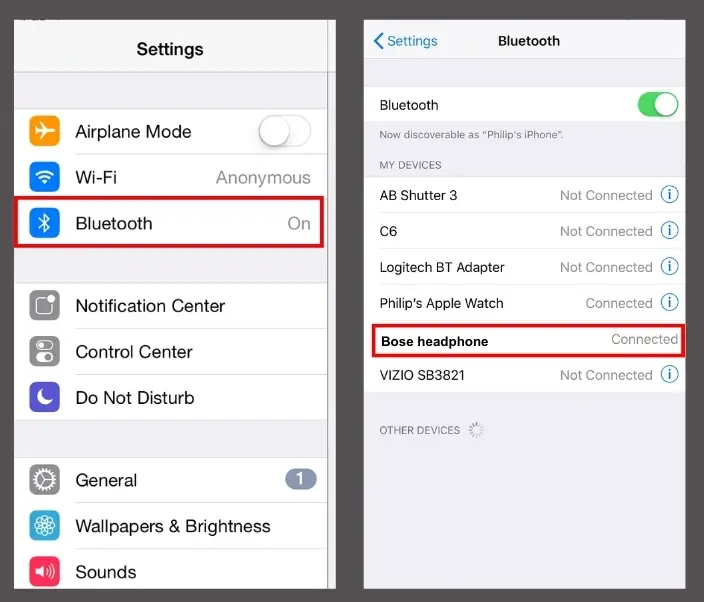 How to Pair Bose Headphones to an iPhone?