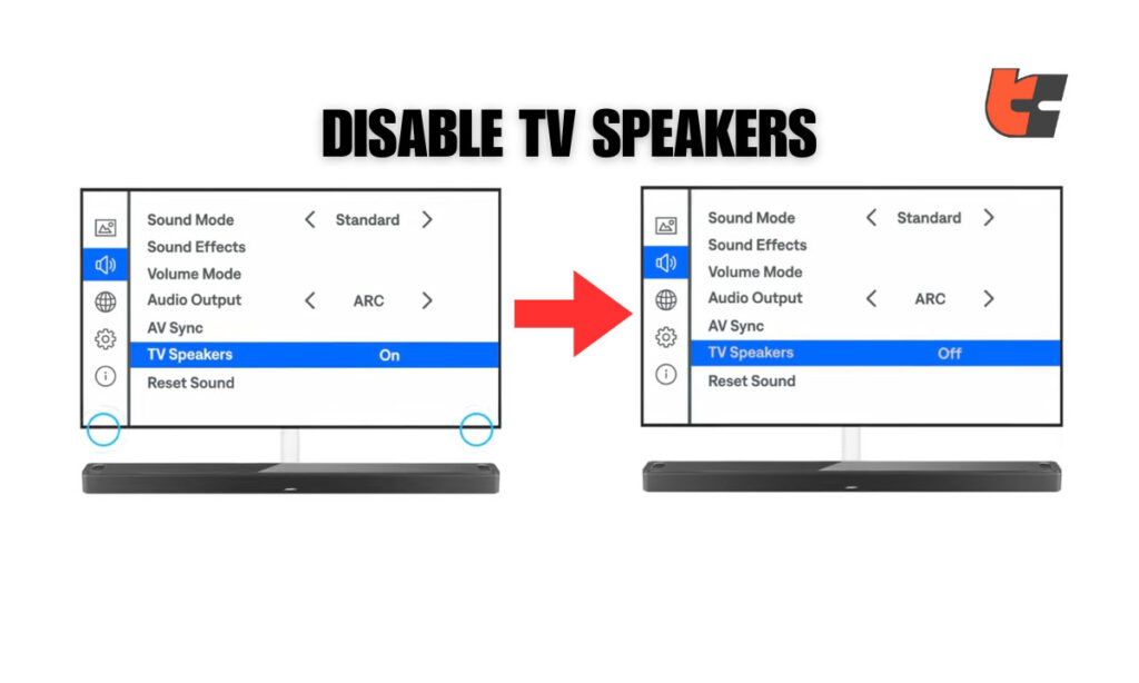Disable TV Speakers