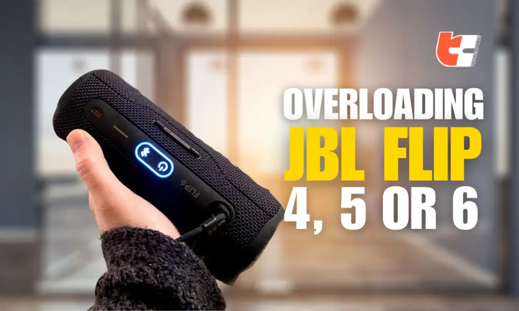 Overloading JBL Flip 4, 5 or 6