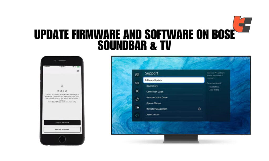 Update Firmware And Software On Bose Soundbar & TV