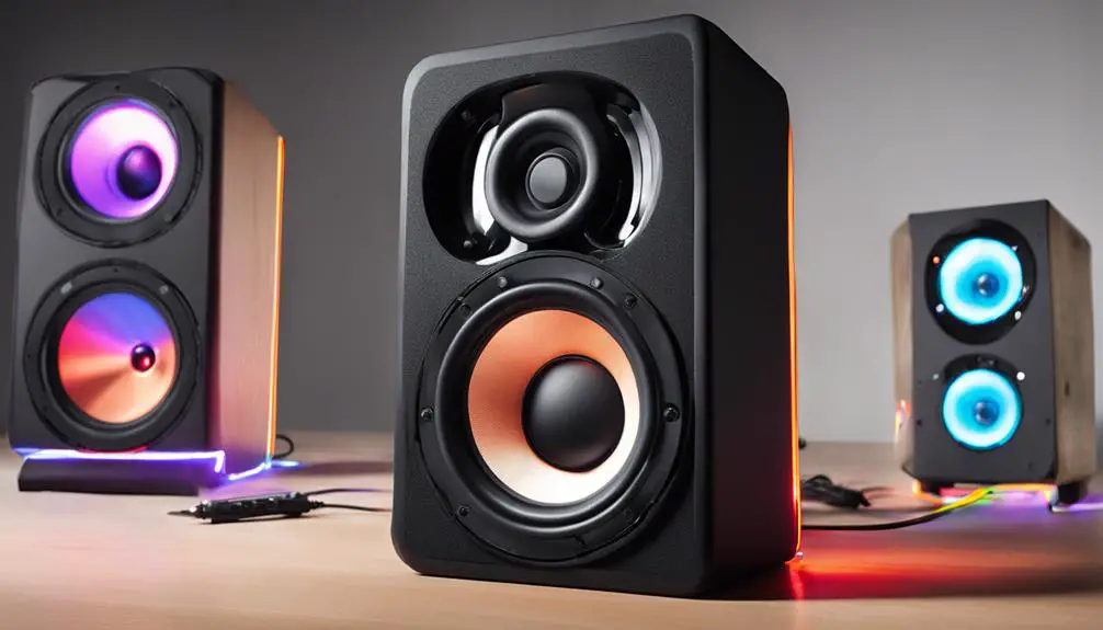 active and passive speakers