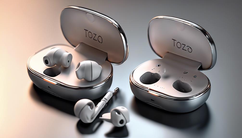 power on tozo earbuds