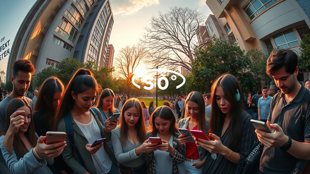 360 degree video social media