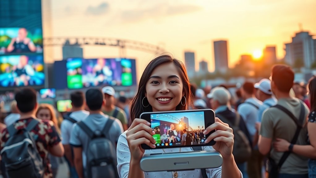 5g enhances live broadcasting