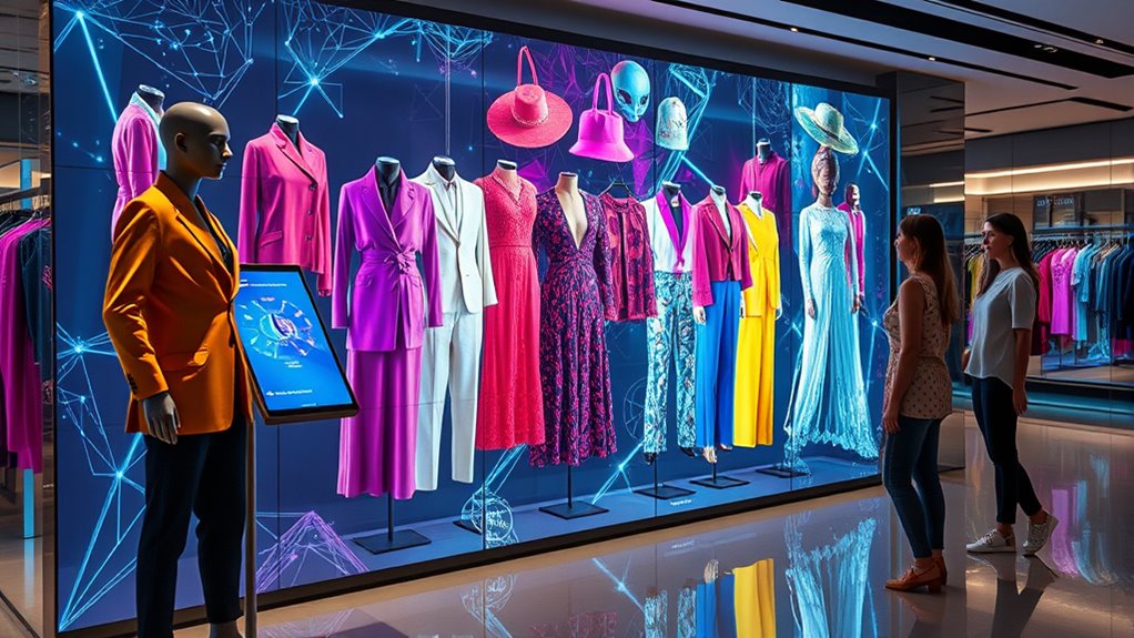 ai enhanced personalized fashion displays