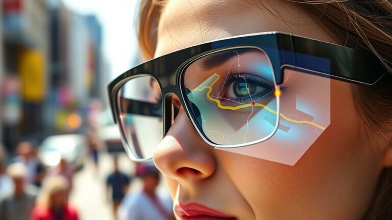 ar navigation in smart glasses