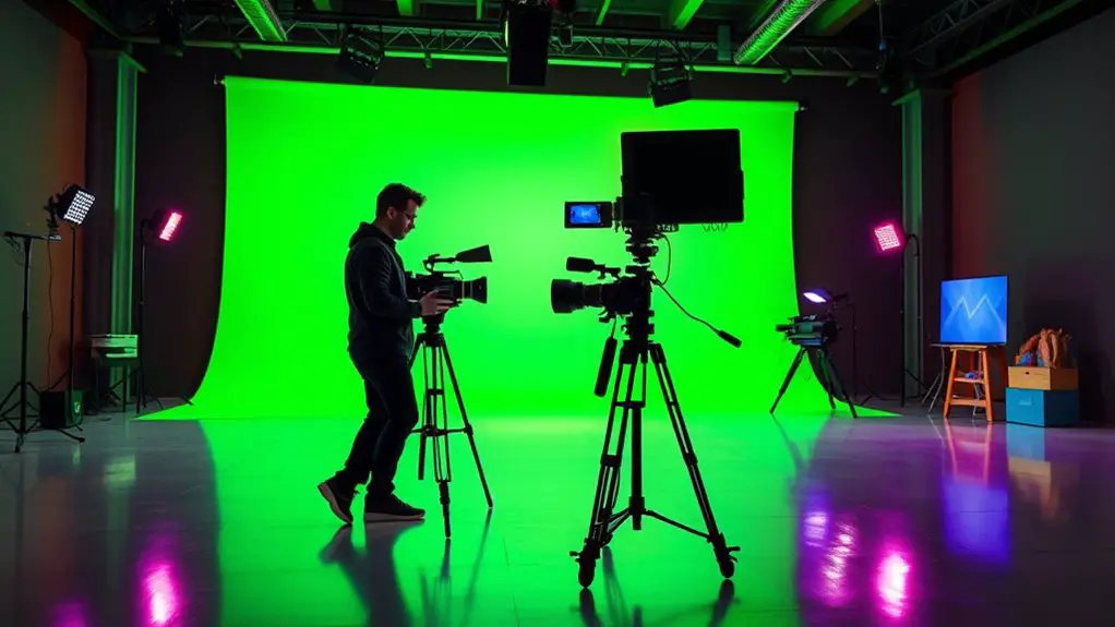 chroma key video technique