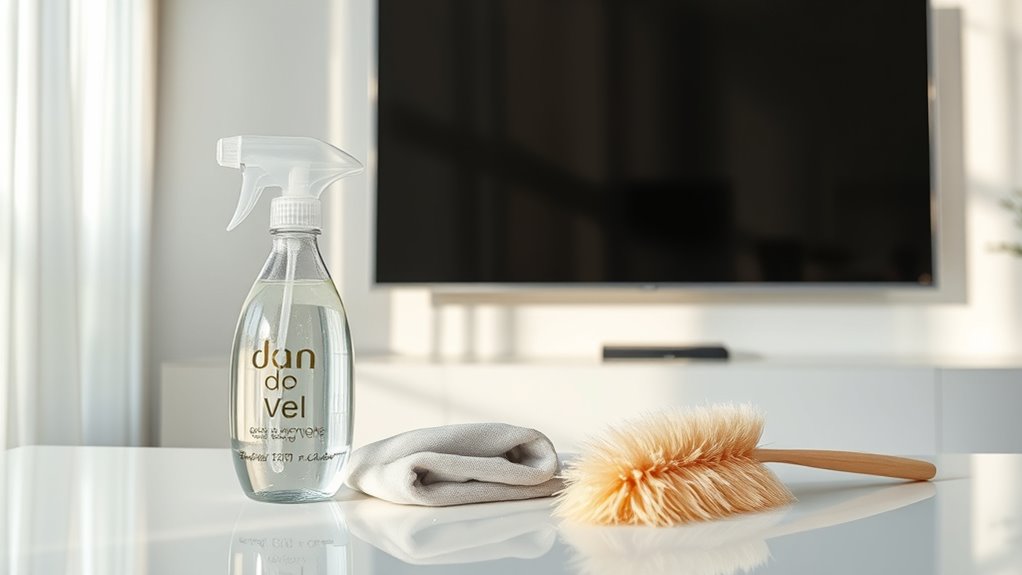 clean and care for screens