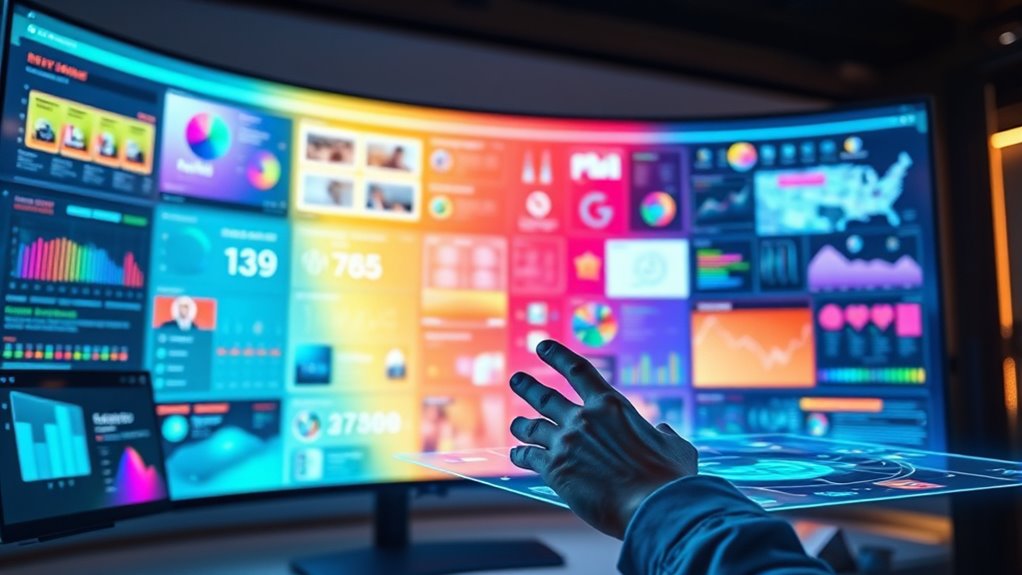 customizable ai display interfaces