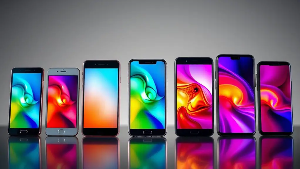display technology advancements timeline