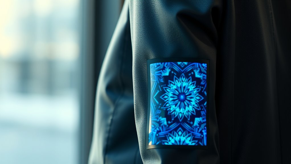 e ink smart clothing applications