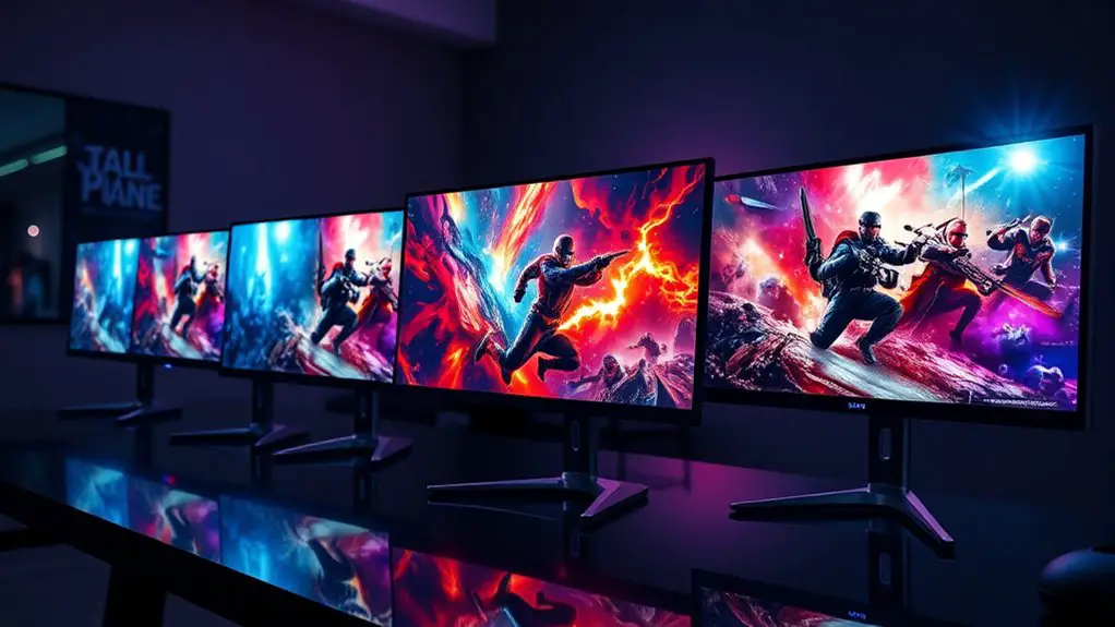 gaming monitors features comparison