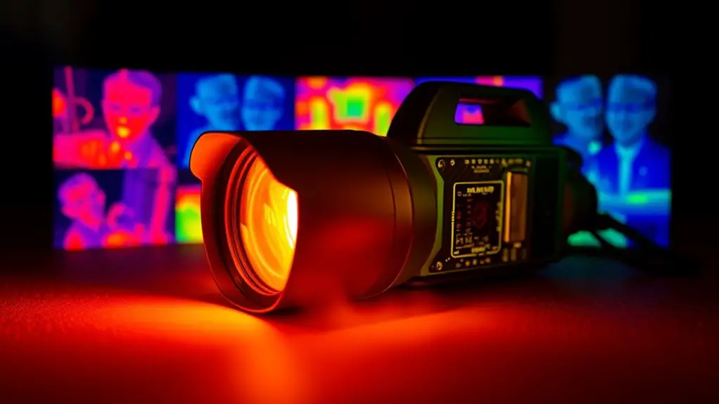 heat detection in cameras