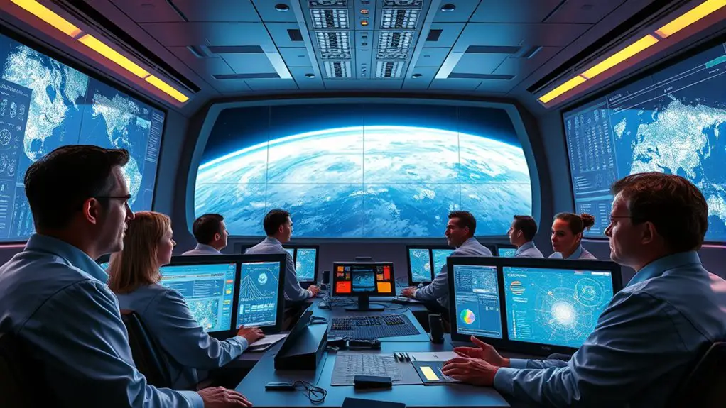 high resolution displays in space
