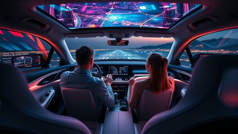 interactive displays in vehicles