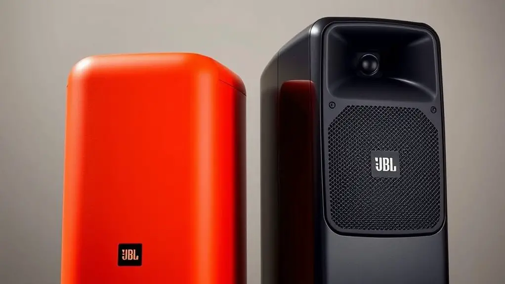 jbl 100 and 110 comparison