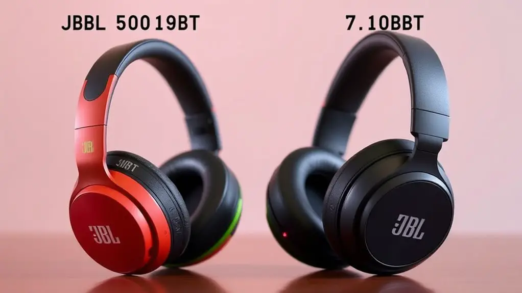 jbl headphones comparison features