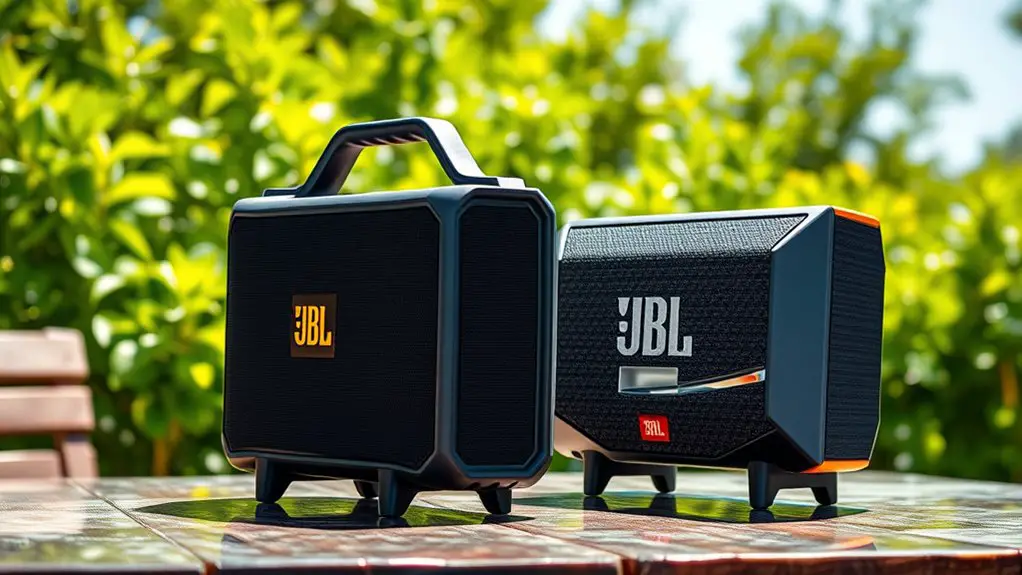 jbl speaker comparison specifications