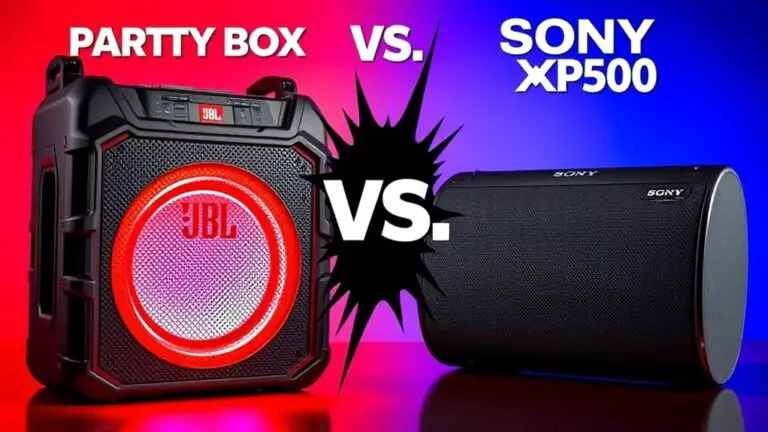 jbl versus sony speakers comparison