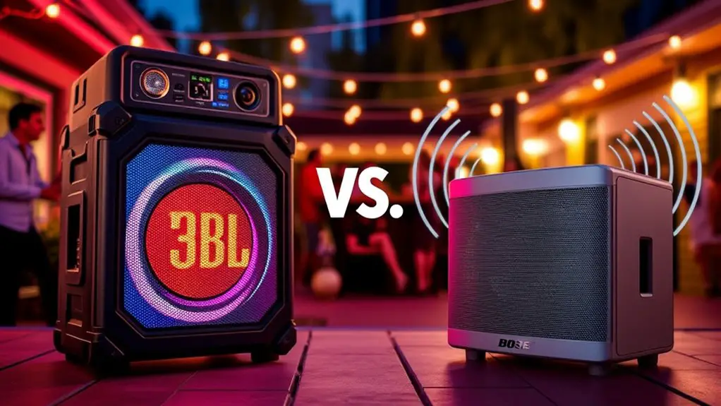 jbl vs bose speaker comparison