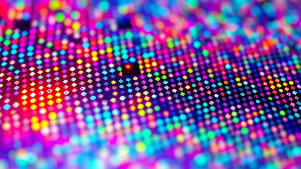 light behavior in displays