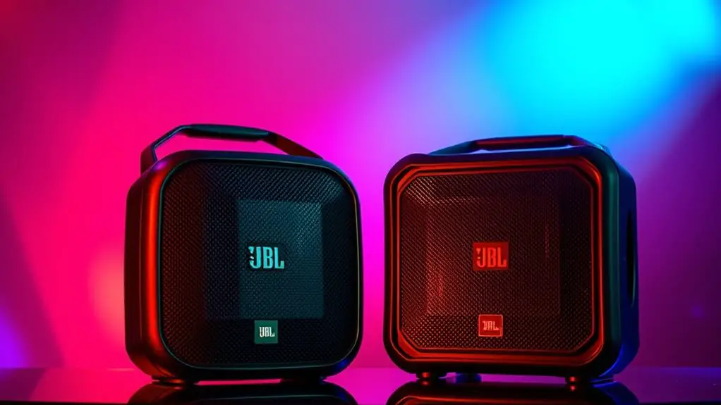 partybox 100 versus 110