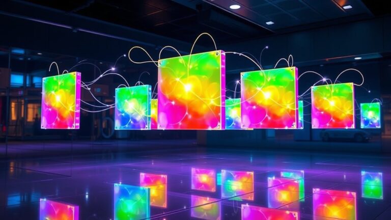 quantum entanglement enhancing displays