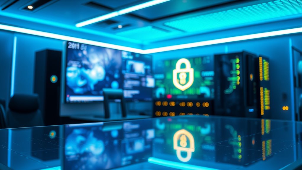 quantum security for video communication