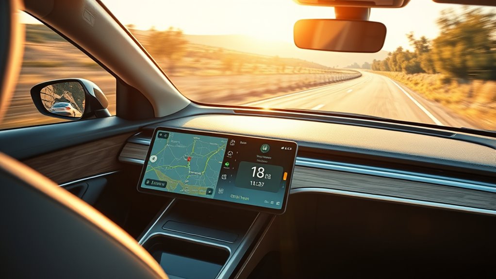 smart displays enhance ev experience