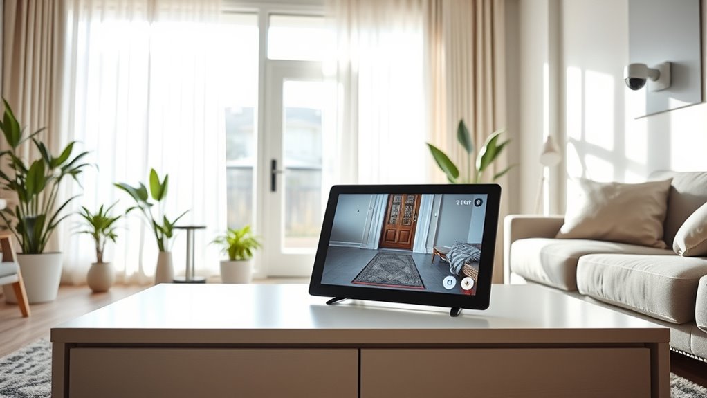 smart displays for security