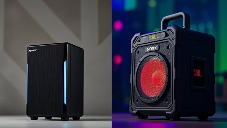 speaker comparison and features