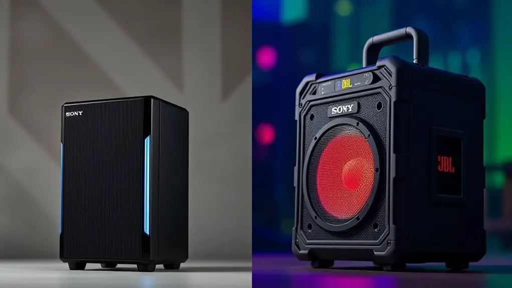 speaker comparison and features