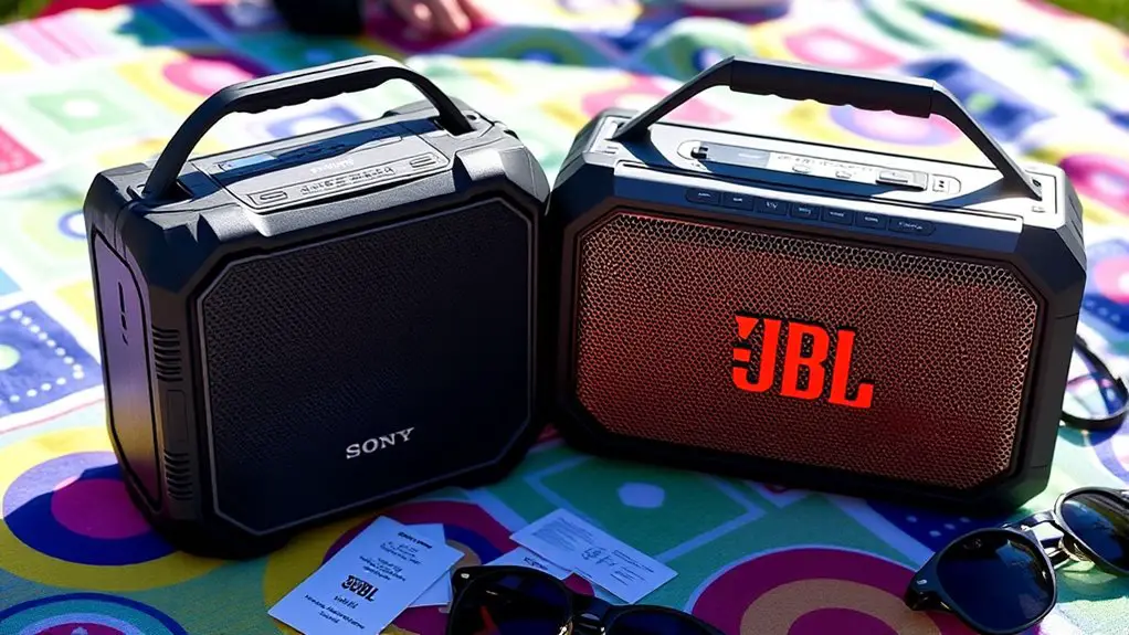 speaker comparison features highlighted