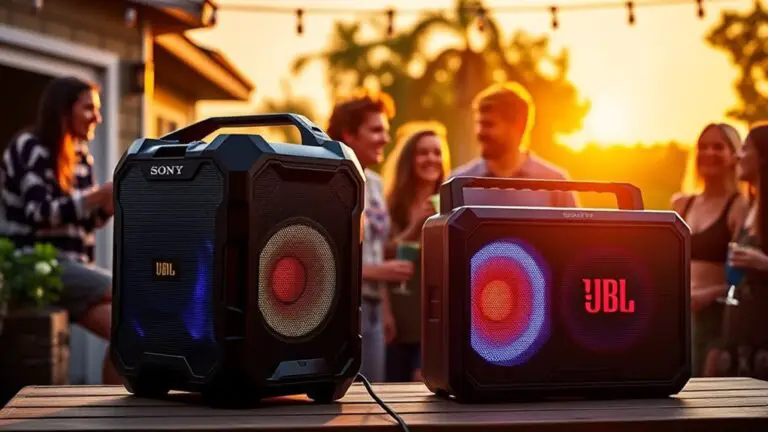 speaker comparison for parties