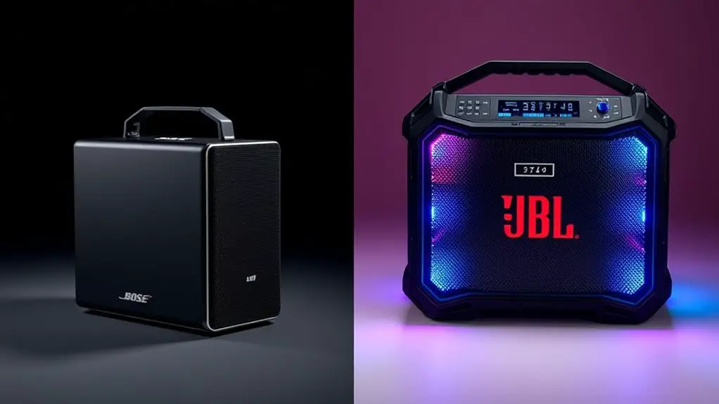 speaker comparison key differences