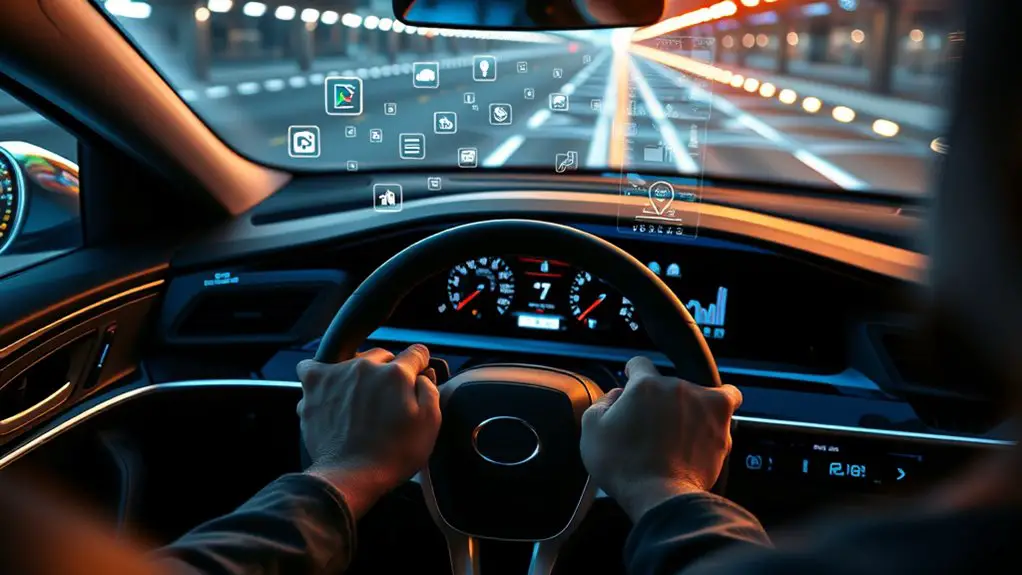 transparent displays in dashboards