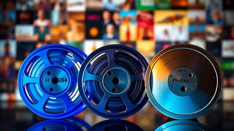 video compression format comparison