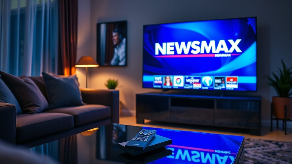 access newsmax on smart tv