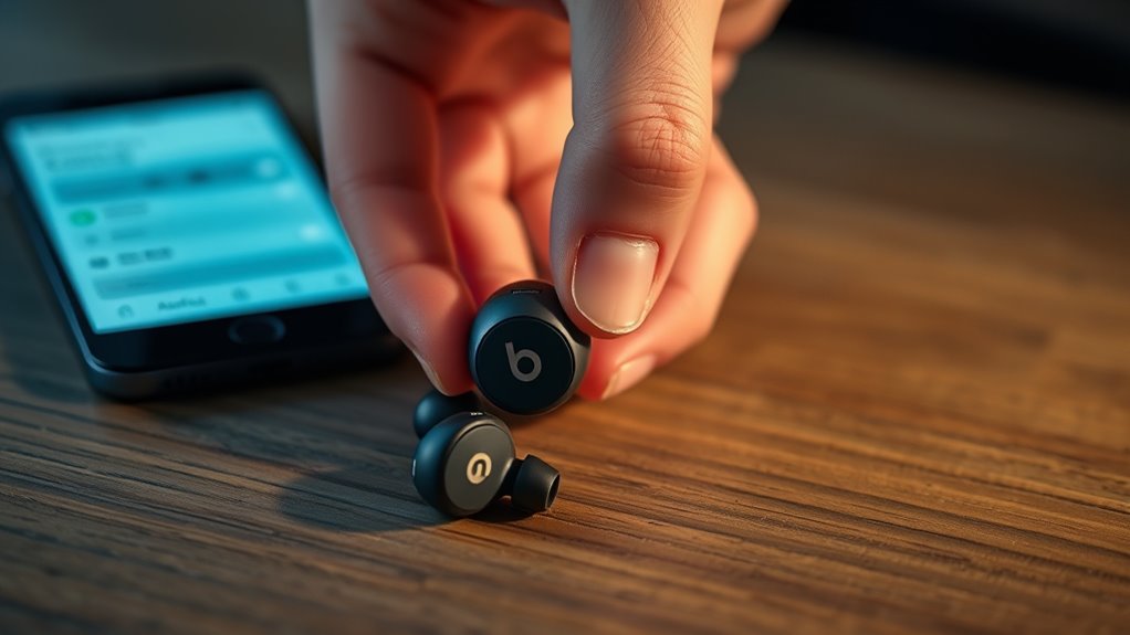 activate beats earbuds pairing