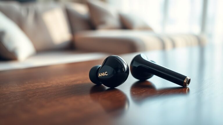 active noise cancelling earbuds