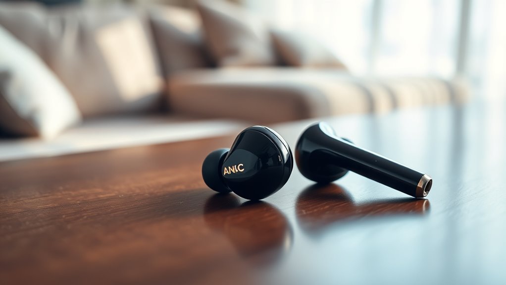 active noise cancelling earbuds
