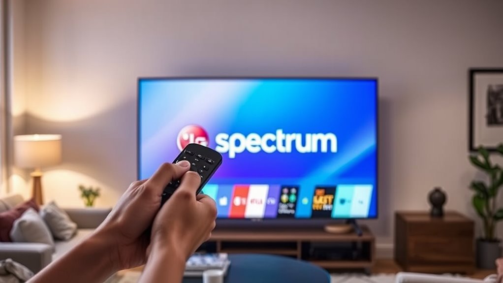 add spectrum app lg tv
