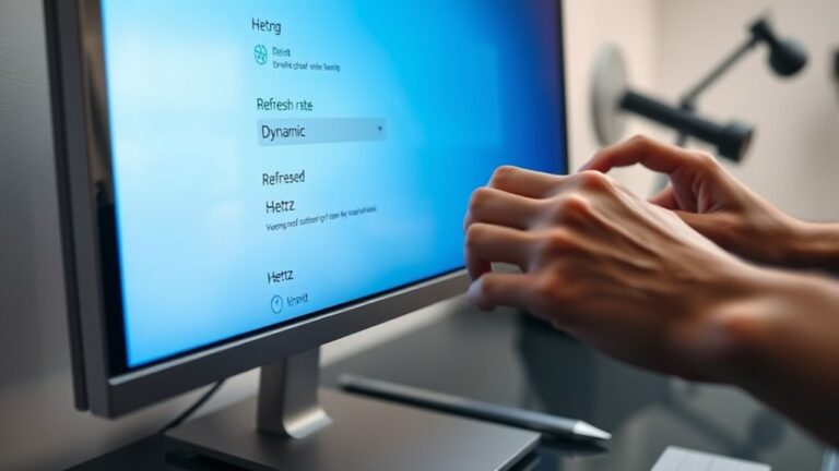 adjust monitor refresh rate