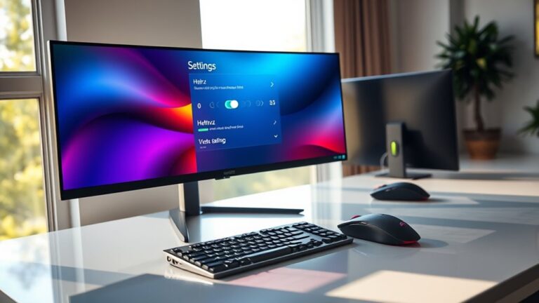 adjust monitor refresh rate