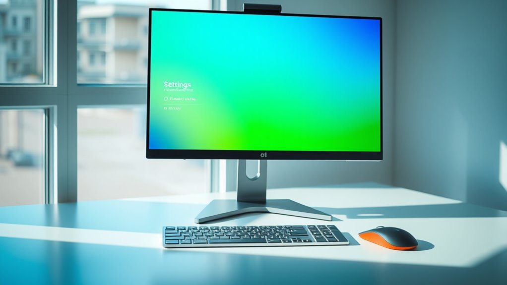 adjust monitor refresh settings